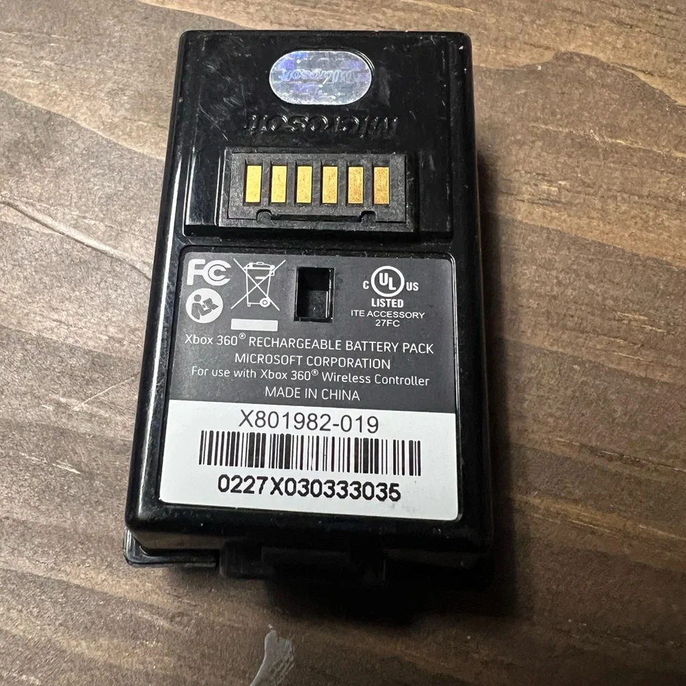 Microsoft Xbox 360 Rechargeable Battery Pack Energizer OE